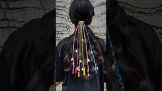 Hair accessories for Navratri / Boho hair accessories #shorts #youtubeshorts #diy