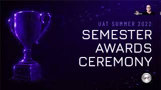 Summer 2022 Semester Awards Ceremony