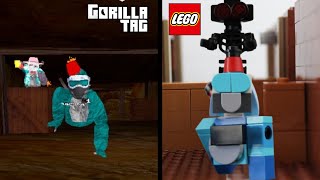 I built the Gorilla Tag MINES out of LEGO!!!