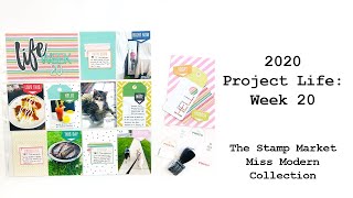 2020 Project Life: Week 20