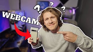 How to use your CELL PHONE as a WEBCAM to STREAM!