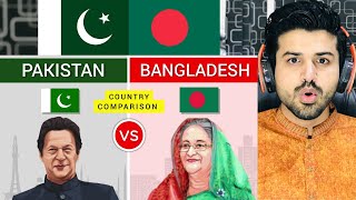 Pakistan vs Bangladesh | Country Comparison REACTION!!!