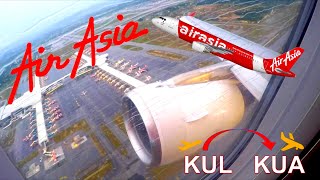 ✈︎ FULL FLIGHT ✈︎ AIR ASIA || Airbus A320 || NEW ROUTE to KUANTAN (KUA)