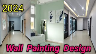 beautiful Wall Painting Design for bedroom || Wall Painting Design ideas || #interior