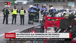 NOI PROTESTE ALE FERMIERILOR DIN FRANȚA_Știri B1TV_19 nov. 2024