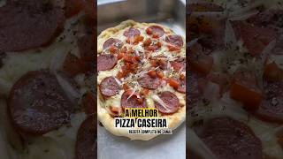 A MELHOR PIZZA CASEIRA! RÁPIDA E FÁCIL | Na Cozinha Contigo #receitas #pizzacaseira #pizza #fy #fyp