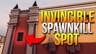 Invincible Spawn Kill Glitch Spot!! - Rainbow Six Siege