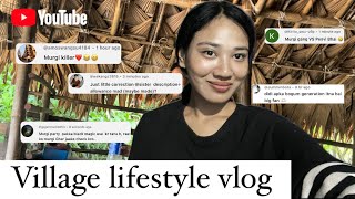 How Arunachal Pradesh people live in villages || village lifestyle vlog of Arunachal 🇮🇳