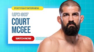 Court McGee gets emotional talking about win in front of hometown crowd