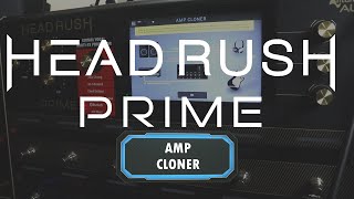 Clonando um amplificador com a pedaleira Headrush Prime