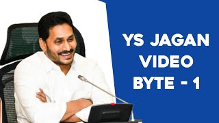 Ys Jagan About YSRCP Manifesto Video Byte-1