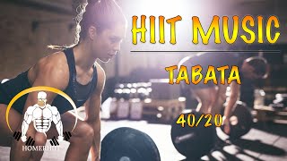 HIIT WORKOUT MUSIC - 40/20 - ELECTRO MUSIC VOL.2 - TABATA SONGS