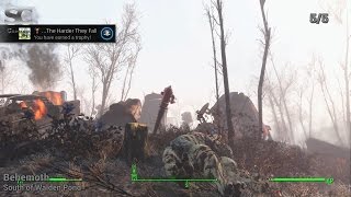 Fallout 4 - The Harder They Fall Trophy/Achievement (Kill 5 Giant Creatures)