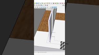 DENAH RUMAH 6X14 | TUTORIAL SKETCHUP PEMULA DARI AWAL SAMPAI MAHIR