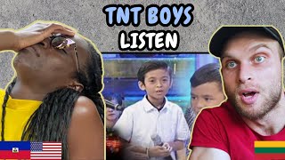 REACTION TO TNT Boys - Listen (Live on GGV) | FIRST TIME HEARING