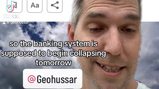 Tomorrow is the supposed beginning of the “bank collapse”