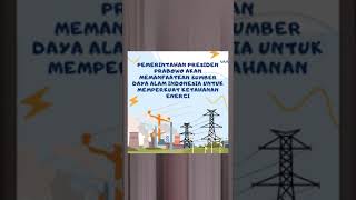 manfaatkan SDA untuk ketahanan energi Indonesia