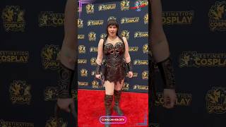 Xena Cosplay at Awesome Con 2024! #cosplay #shorts #short