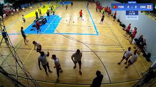 England vs Portugal / Cloth Men / Dodgeball World Championships 2024