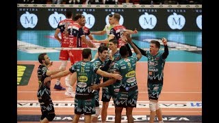 Pallavolo SuperLega - Piacenza-Perugia 0-3: highlights