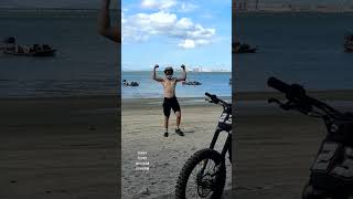 Surron light bee x 2024 Summer Insane Speed  at Beach Electric Dirt Bike #surron #lbx #mtb #dirtbike