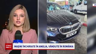 Metoda prin care 6 mașini de lux închiriate în UK au "dispărut" fără urmă în România