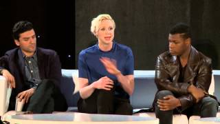 Star Wars: The Force Awakens Global Press Conference Part 2 - Harrison Ford, Gwendoline Christie