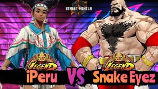 [SF6] iPeru(Lily) vs Snake Eyez(Zangief) High Level [Street Fighter 6]