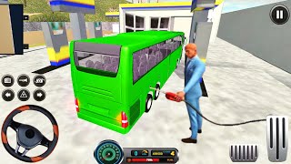 Offroad Bus Driving Sim 🚌💥 Gameplay 103 - Driving Indian Passengers Bus In Village - Flash Simulator