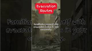 Evacuation Routes: Prepping Tips For Beginners  #preppingforbeginners  #prepping #shtf