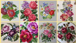 #1 Stunning & Elegant Cross stitch patterns/Charsuti Embroidery Design Ideas Hand made Embroidery