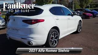 Used 2021 Alfa Romeo Stelvio Ti, Willow Grove, PA M7D17256