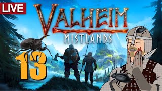 Valheim - Welcome To The Mistlands! This Is A Rough Episode - Afternoon Stream