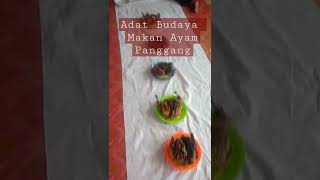 ACARA SELAMATAN & PEMBACAAN DOA RASUL (ADAT BUDAYA NASI KUNING AYAM PANGGANG) #shorts #viral