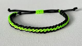 Wax cord surfer bracelet design