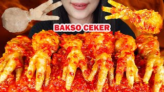 ASMR BAKSO CEKER SIRAM SAMBEL | PEDESNYA NAMPOLLL | ASMR INDONESIA