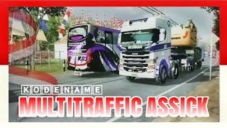 KODENAME MULTITRAFFIC ASSICK√SPECIAL KEMERDEKAAN||BUSSID V3. 7.1