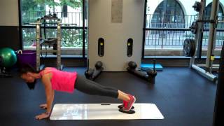 Mountain Climbers on the Slide Board or Valslides