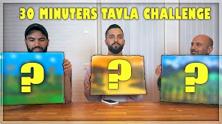 30 MINUTERS TAVLA CHALLENGE FT. PAPPA OCH LILLEBROR