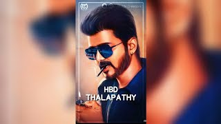 Thalapathy Adhipathy Whatsapp Status | HBD Vijay | Full Screen Version | Subscribe | Maddy Creations