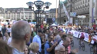 Women's and Men's Sprint Triathlon in Hamburg 7-12-2014