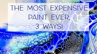 #385 Using The Most Expensive Paint! 😱 Fluid Art Paint Pouring