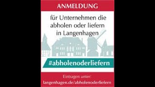 Stadt unterstützt lokale Händler mit der Aktion #abholenoderliefern