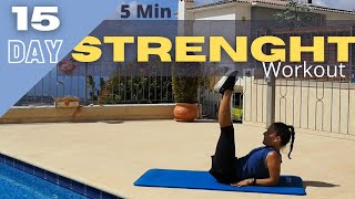 5 min FULL Body STRENGHT Workout // 5 min Exercitii de Forta