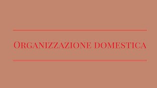 Organizzazione pulizie di casa⌡Casa Cassandra