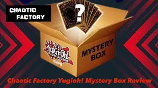 Chaotic Factory $105 Yugioh! Mystery Box Review