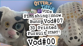 Snow Bunny Finishing #07 & 3D Deer Head Starting #00