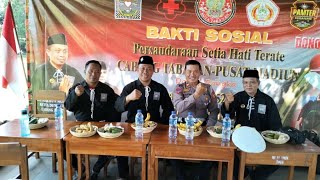 PSHT CAB TABANAN BALI DLM RANGKA DIRGAHAYU KE 529 TAHUN. BAKSOS DONOR DARAH.#psht #pusatmadiun#bali