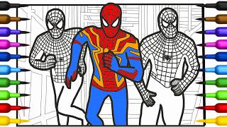 Superheroes Big Coloring Compilation | Avengers Characters Coloring Book