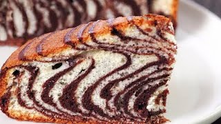 How to Make a Zebra Cake/ ruru ‘s kitchen